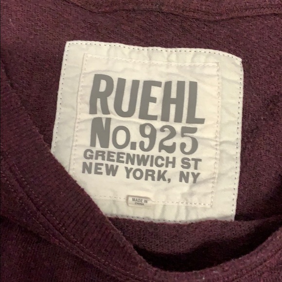 Ruehl No. 925 Burgundy Tunic - Picture 2 of 5
